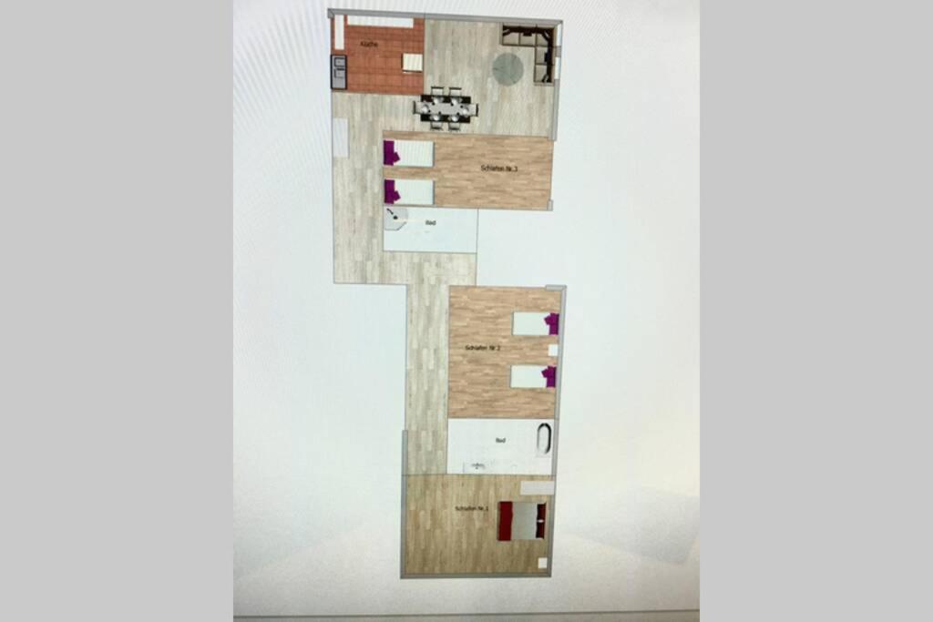 Apartment 120 Qm -3 Schlafzimmer-2 Baeder- Fuer 7 Gaeste Ντίσελντορφ Εξωτερικό φωτογραφία